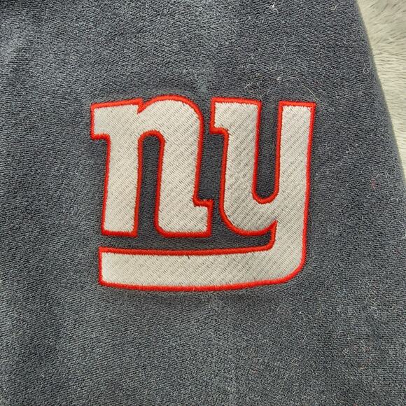 Levi’s Jacket Mens L Black Red New York Giants NFL Shacket Moleskin Embroidered - Picture 3 of 16